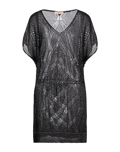 TWINSET Short dress 77% Viscose, 16% Metal, 7% Polyester