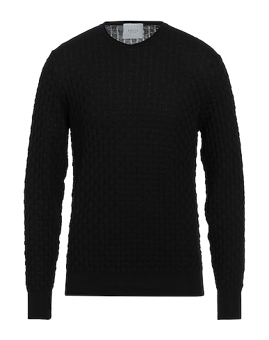 VNECK Sweater NERO 100% Cotton