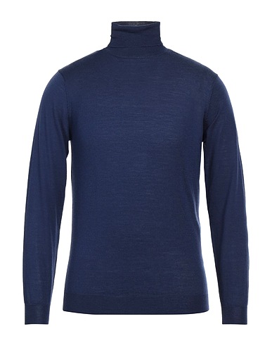 ROSSOPURO Turtleneck Slate blue 90% Wool, 10% Cashmere