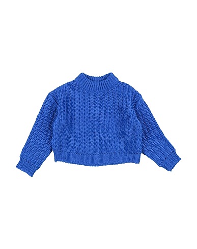 NAME IT® Polo neck Bright blue 70% Polyester, 30% Viscose