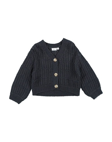 NAME IT® Cardigan Blu navy 68% Acrilico, 29% Poliammide, 3% Fibra di metallo