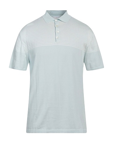 DANIELE FIESOLI Pullover Himmelblau 100% Baumwolle