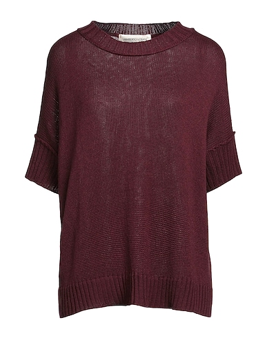 LAMBERTO LOSANI Jumper Plum 52% Silk, 48% Cashmere