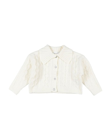 NAME IT® Cardigan Ivory 50% Recycled polyester, 29% Polyester, 13% Acrylic, 5% Wool, 3% Elastane