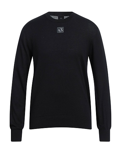 ARMANI EXCHANGE Jumper Black 60% Cotton, 40% Polyester