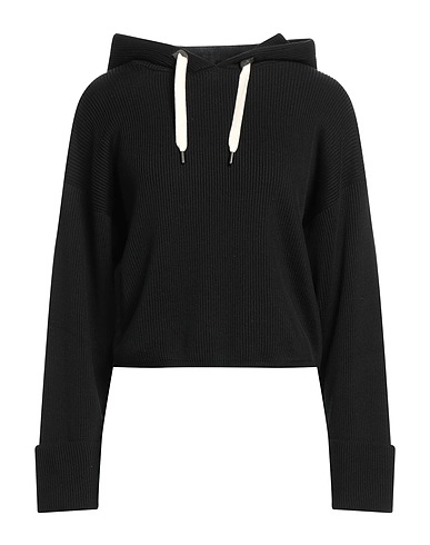 BRUNELLO CUCINELLI Sweater Black 100% Cotton, Brass