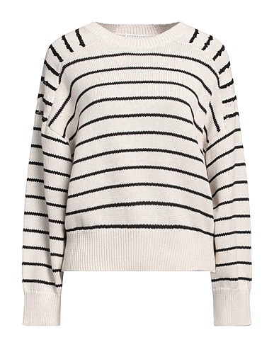 BRUNELLO CUCINELLI Jumper White 100% Cotton, Polyester