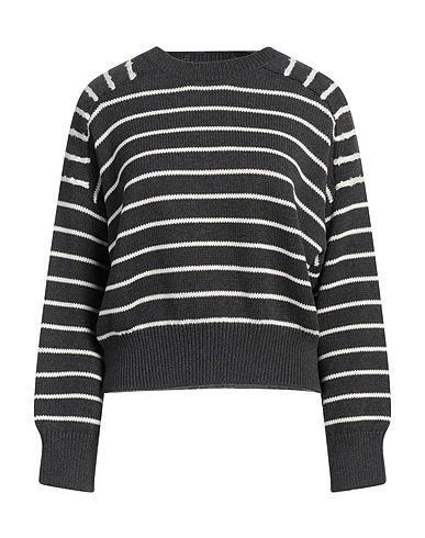 BRUNELLO CUCINELLI Jumper Charcoal 100% Cotton, Polyester
