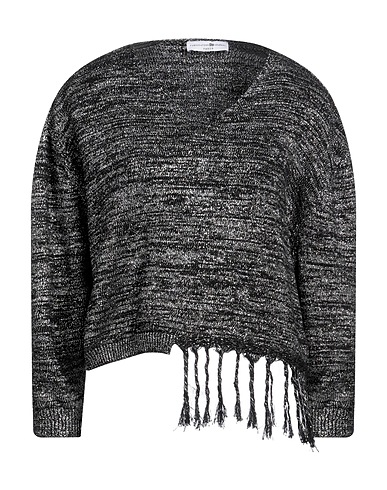 FABRICATION GÉNÉRAL Paris Pullover Schwarz 50% Baumwolle, 50% Acryl