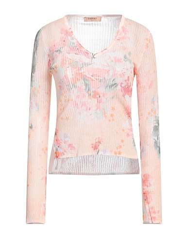 TWINSET Sweater Light pink 82% Cotton, 18% Polyamide