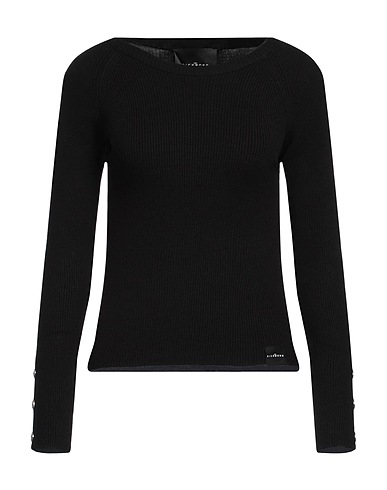 JOHN RICHMOND Jumper Black 52% Viscose, 28% Polyester, 20% Nylon