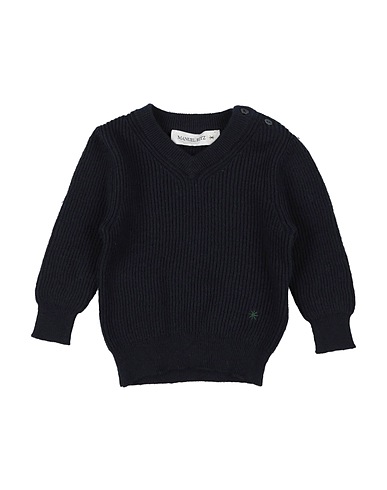 MANUEL RITZ Pullover Nachtblau 95% Baumwolle, 5% Kaschmir
