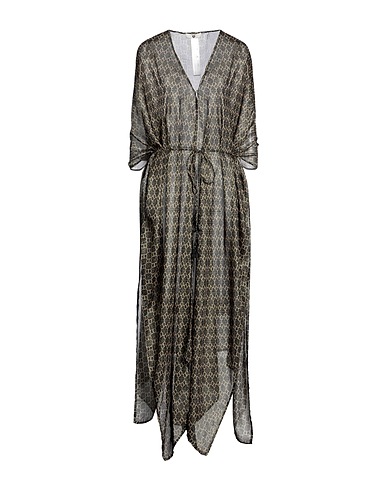 TWINSET Cover-up Black 93% Modal, 7% Polyester