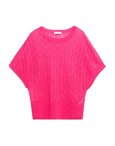 BALLANTYNE Jumper Fuchsia 100% Linen
