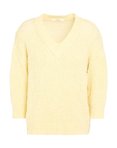 ZANONE Jumper BY SLOWEAR Yellow 90% Linen, 10% Polyester