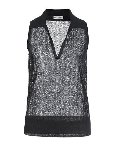 BALLANTYNE Jumper Black 100% Linen