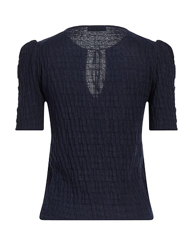 BALLANTYNE Pullover Nachtblau 100% Baumwolle