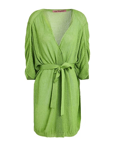 PINK MEMORIES Cardigan Green 70% Viscose, 15% Polyamide, 15% Metal