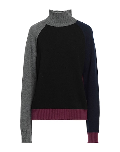MAJESTIC FILATURES Polo neck 90% Wool, 10% Cashmere
