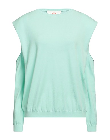 MVM Pullover Verde chiaro 82% Viscosa, 18% Poliestere