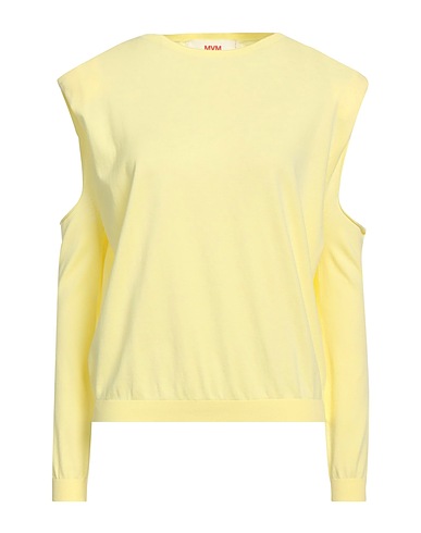 MVM Pullover Giallo 82% Viscosa, 18% Poliestere