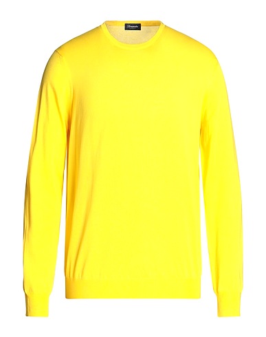 DRUMOHR Sweaters GIALLO 100% Cotton