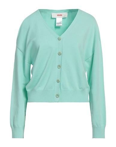 MVM Cardigan Verde chiaro 82% Viscosa, 18% Poliestere