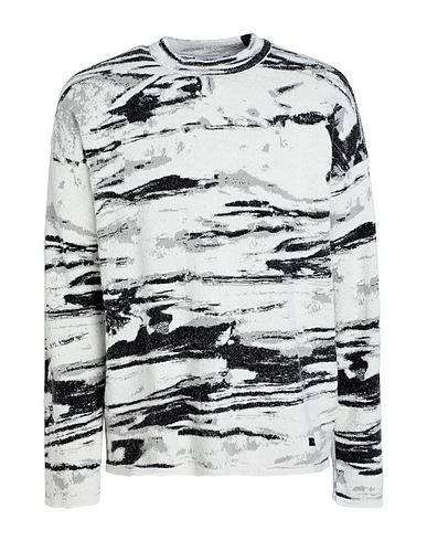 CALVIN KLEIN Pullover Hellgrau 74% Polyamid, 16% Wolle, 10% Alpakawolle
