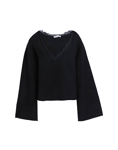 EDITED Sweater Amanda Jumper (GRS)
 Black 52% Recycled polyester, 25% Polyacrylic, 20% Wool, 3% Elastane