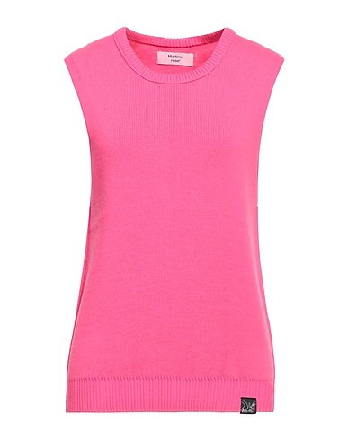 MARTINE ROSE Jumper Fuchsia 50% Cotton, 50% Polyamide