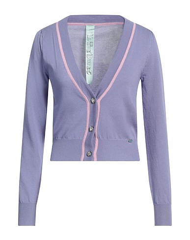 IL THE' DELLE 5 Cardigan Mauve 72% Viscose, 28% Nylon