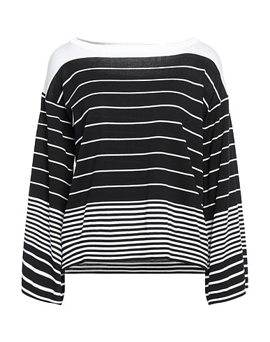 ROSSOPURO Sweater Black 100% Cotton