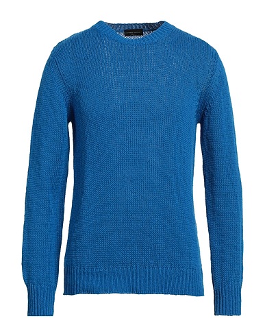 ROBERTO COLLINA Sweater Azure 77% Cotton, 23% Linen