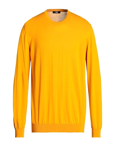 ALPHA STUDIO Pullover Giallo ocra 100% Cotone