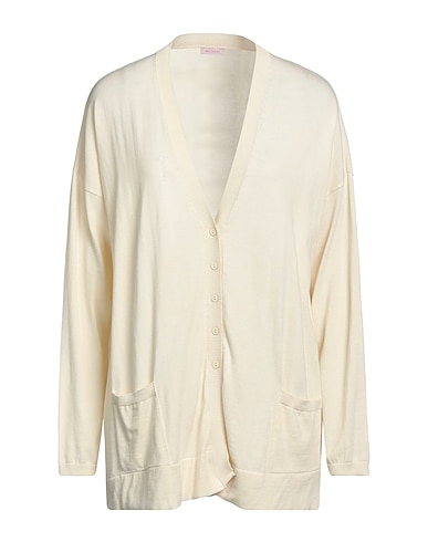 ROSSOPURO Cardigan Ivory 100% Cotton
