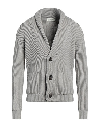 FILIPPO DE LAURENTIIS Cardigan Grey 100% Merino Wool