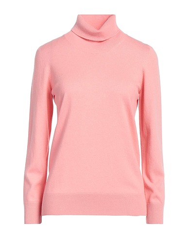 GRAN SASSO Polo neck Pink 70% Virgin Wool, 20% Viscose, 10% Cashmere