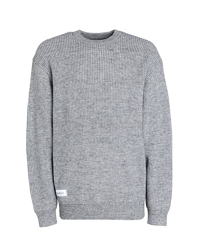 BUTTER GOODS プルオーバー Marle Knitted Sweater
 グレー アクリル 47% / ナイロン 28% / ポリエステル 25%