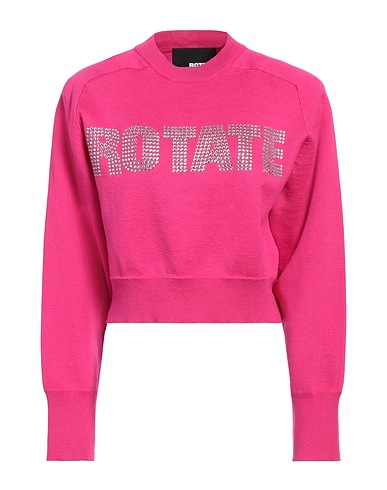 ROTATE BIRGER CHRISTENSEN Sweater Fuchsia 95% Organic cotton, 5% Cashmere