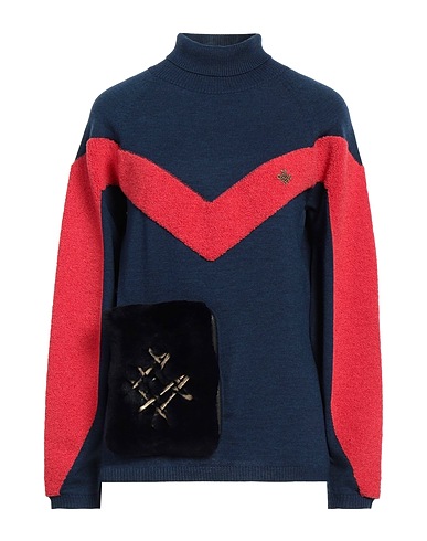 MR & MRS ITALY Polo neck Midnight blue 100% Wool