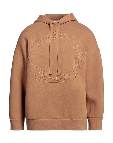 BURBERRY Cashmere jumper Camel 95% Cashmere, 4% Polyamide, 1% Elastane
