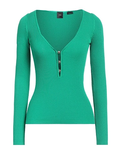 PINKO Pullover Verde 73% Viscosa, 25% Poliammide, 2% Elastan