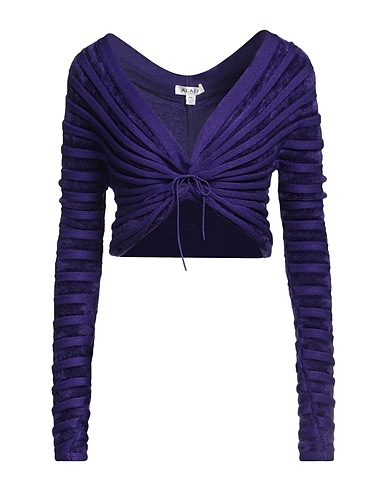 ALAÏA Sweater Purple 63% Viscose, 37% Polyamide, Polyurethane
