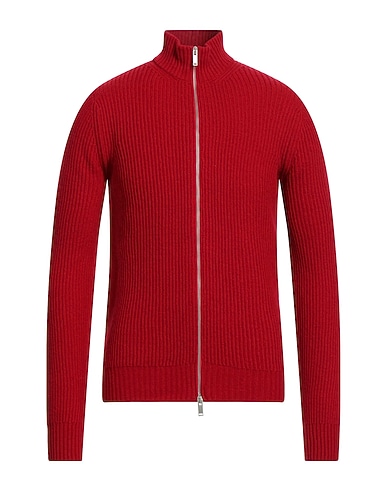 YOON Cardigan Red 70% Wool, 25% Polyamide, 5% Other Fibres