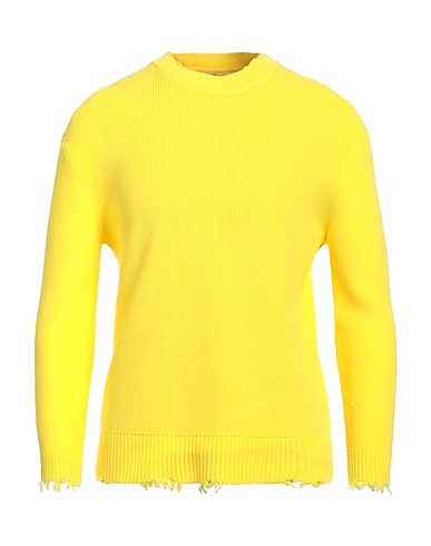 LANEUS Pullover Giallo 100% Cotone