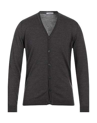 KANGRA Cardigan Dark purple 100% Merino Wool