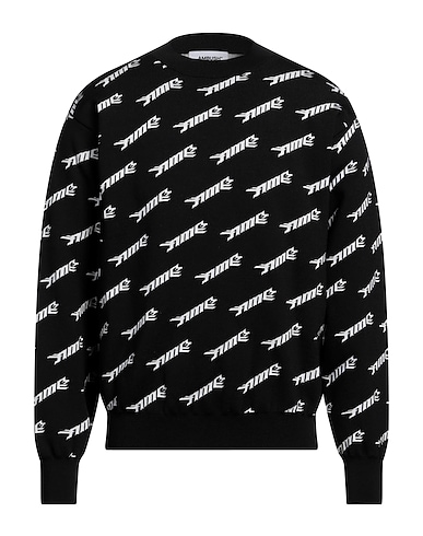 AMBUSH 풀오버 블랙 68% 버진 울, 30% 폴리아미드, 2% 엘라스테인