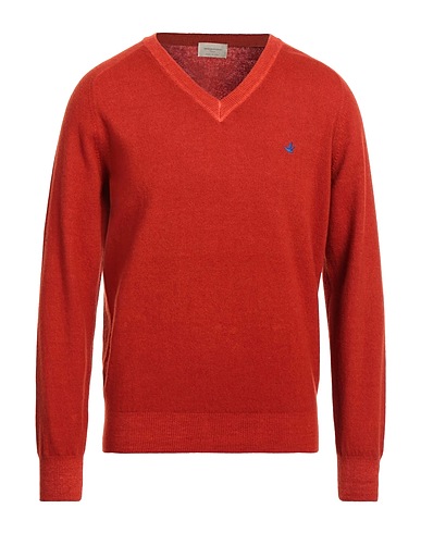 BROOKSFIELD Jumper Rust 100% Virgin Wool