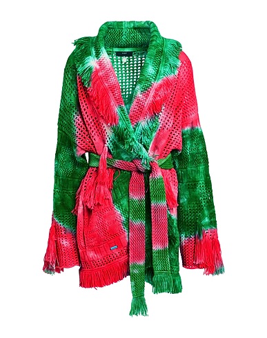 ALANUI Cardigan Green 100% Virgin Wool