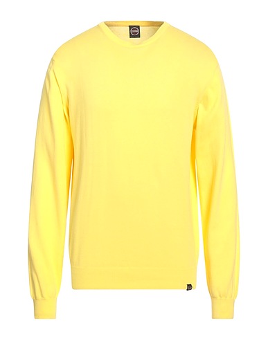COLMAR Pullover Giallo 100% Cotone